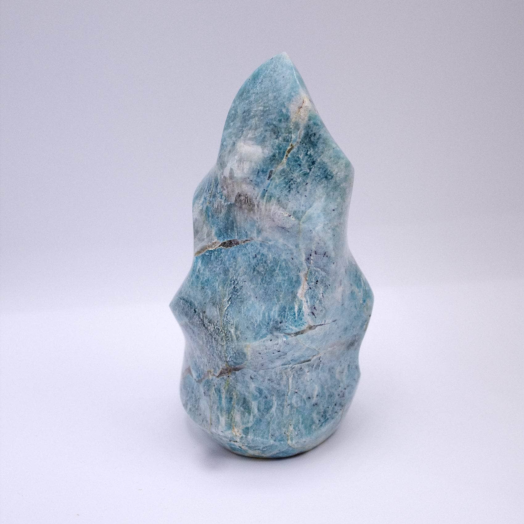 Amazonite Crystal Flames - 1 of a Kind